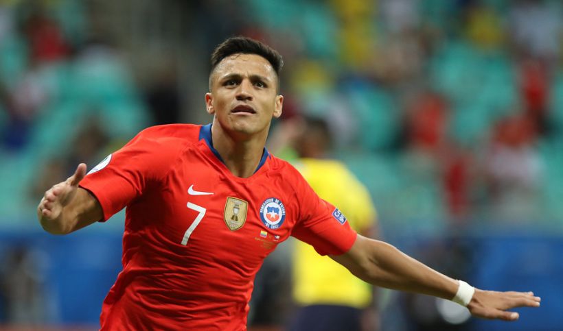 Alexis dijo que jugó con dolor el segundo tiempo y que cree tener un esguince de tobillo