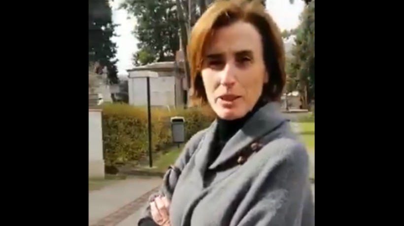 [VIDEO] Ministra de Educación fue increpada por profesora en pleno Cementerio General