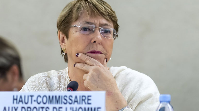 Fundación de Bachelet descartó eventual regreso a La Moneda: "No pierdan tiempo en buscar candidaturas donde no las hay" Fundación de Bachelet descartó eventual regreso a La Moneda: "No pierdan tiempo en buscar candidaturas donde no las hay"