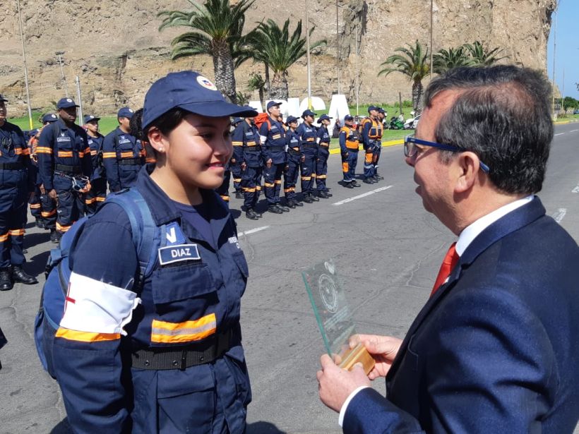 74 años de servicio voluntario cumplió la Defensa Civil en Arica y