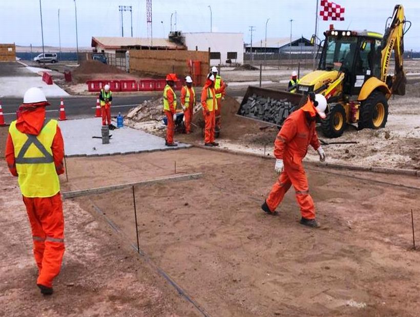 [FOTOS] Avanzan obras preliminares para la ampliación del Terminal de Pasajeros del aeropuerto de Iquique