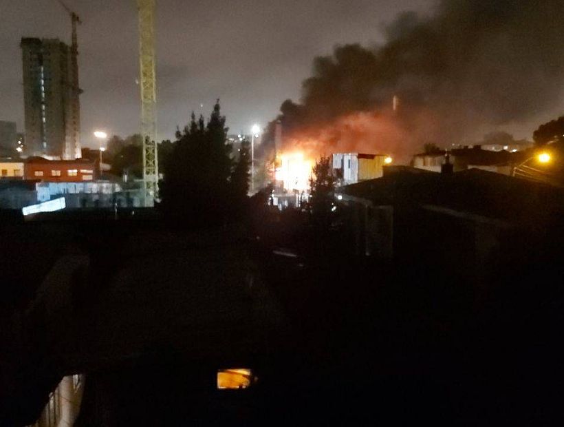 Incendio Afectó A Oficinas De Compañía De Seguros En Concepción