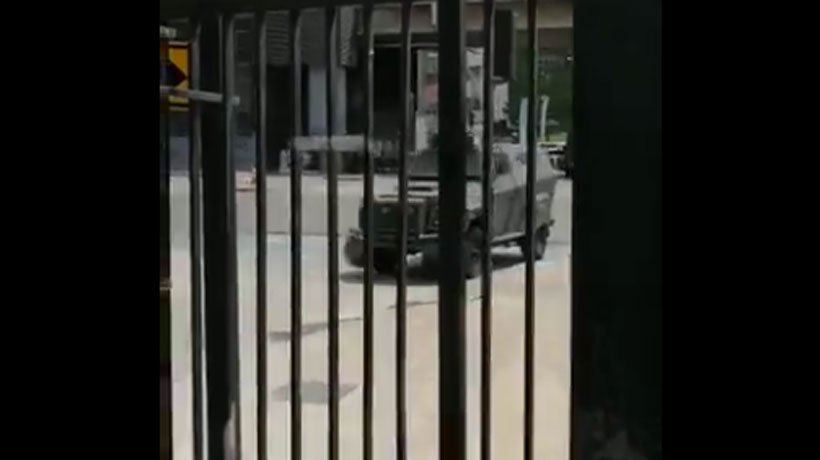 [VIDEO] FEUC emplazó a Carabineros tras "saludo" del zorrillo en San Joaquín: "¿Las violaciones a los DD.HH. son un chiste para ustedes?"
