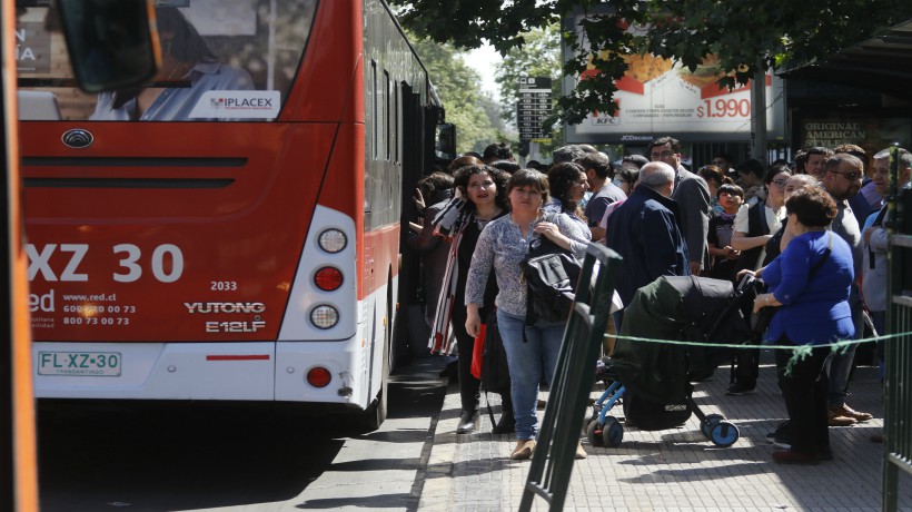 MTT detalló plan de contingencia para mañana jueves en Santiago