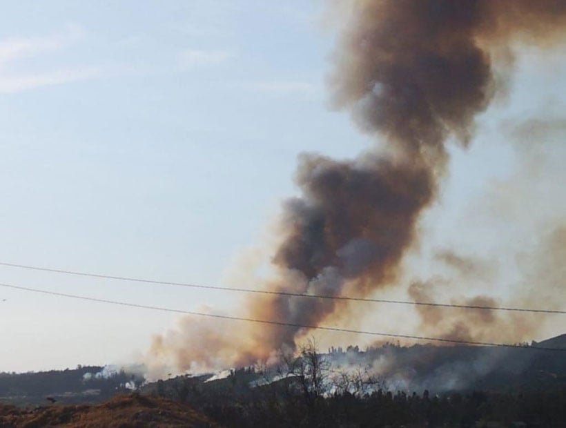 [VIDEOS] Incendio Forestal Afectó A Quillota Cerca De Viviendas ...