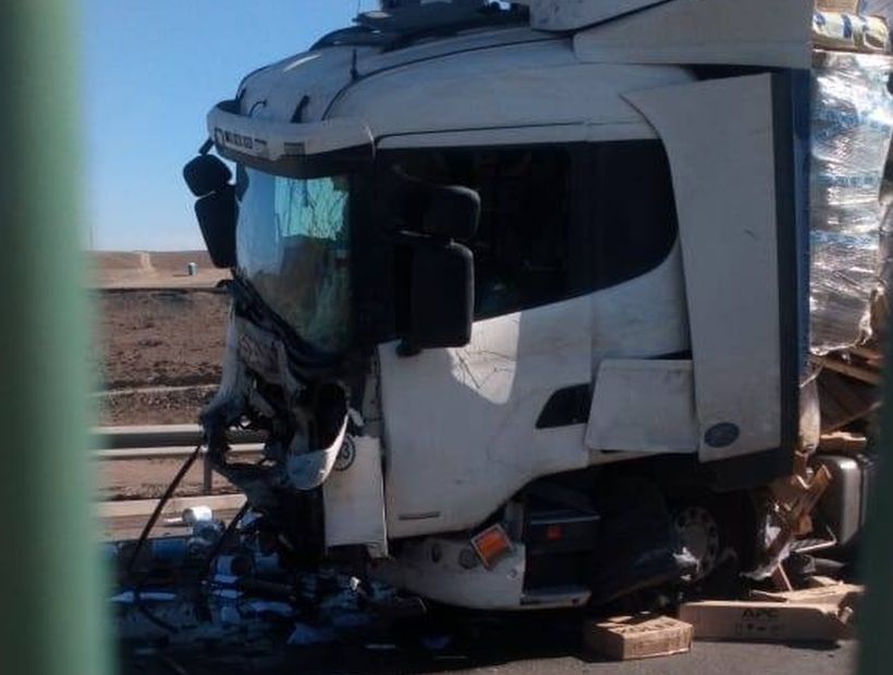 Fotos Colisi N De Cami N Dej Dos Heridos Al Sur De Vallenar