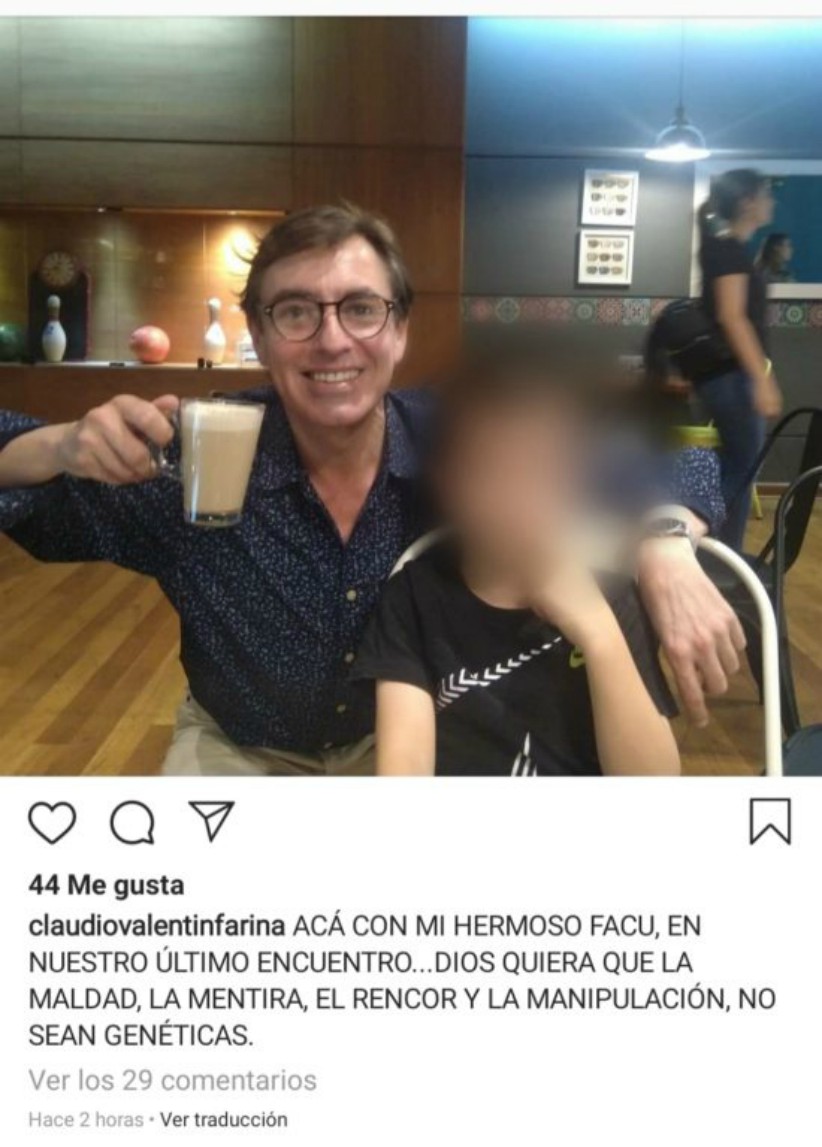 Claudio Fariña escribió polémico mensaje tras ser formalizado por amenazas contra Carla Zunino Claudio Fariña escribió polémico mensaje tras ser formalizado por amenazas contra Carla Zunino