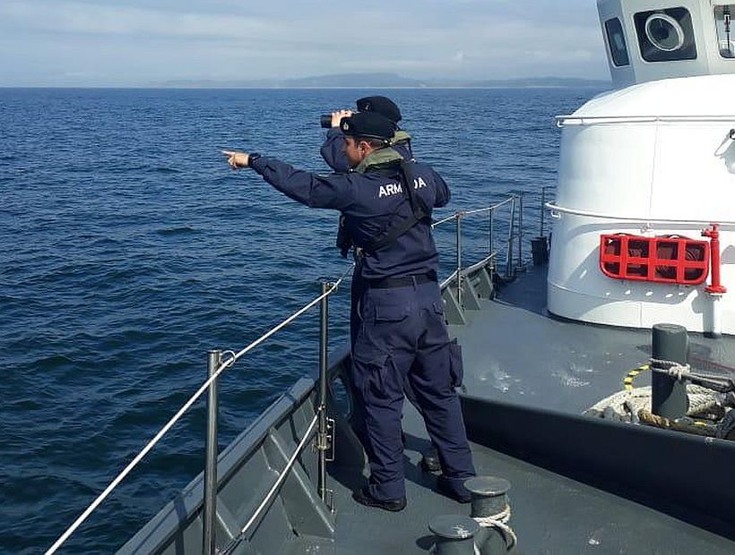 Encontraron cuerpo de uno de los cinco pescadores desaparecidos en Lebu