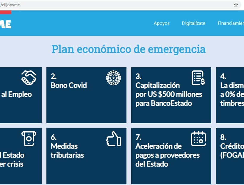 Lanzan portal web de apoyo para a pymes afectadas por la crisis sanitaria