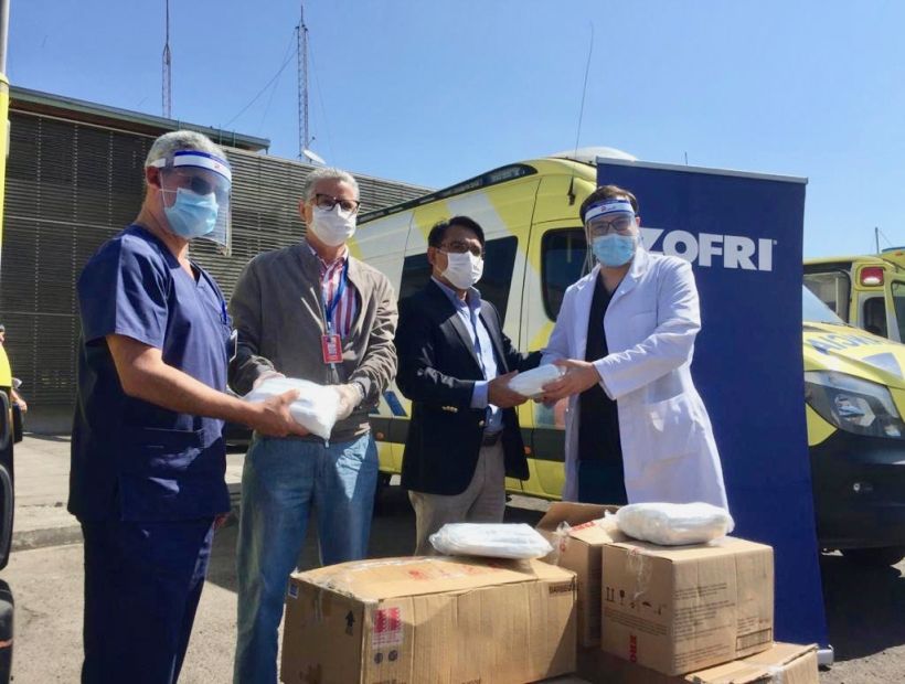 Zofri entregó 10 mil mascarillas al hospital de Iquique
