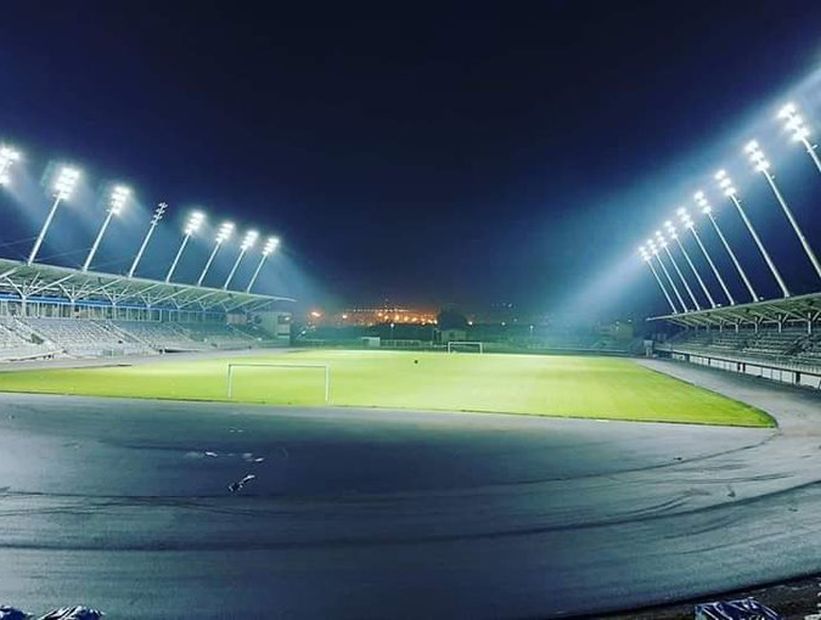Así luce el nuevo estadio de San Antonio con su iluminación