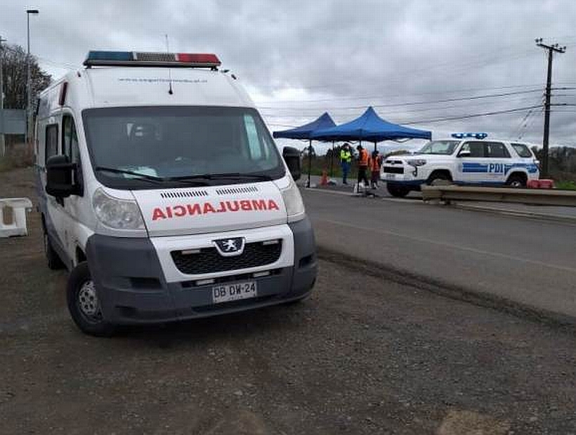 Ambulancia "Tolerancia Cero" del Senda Los Lagos se integra al trabajo contra el Covid-19
