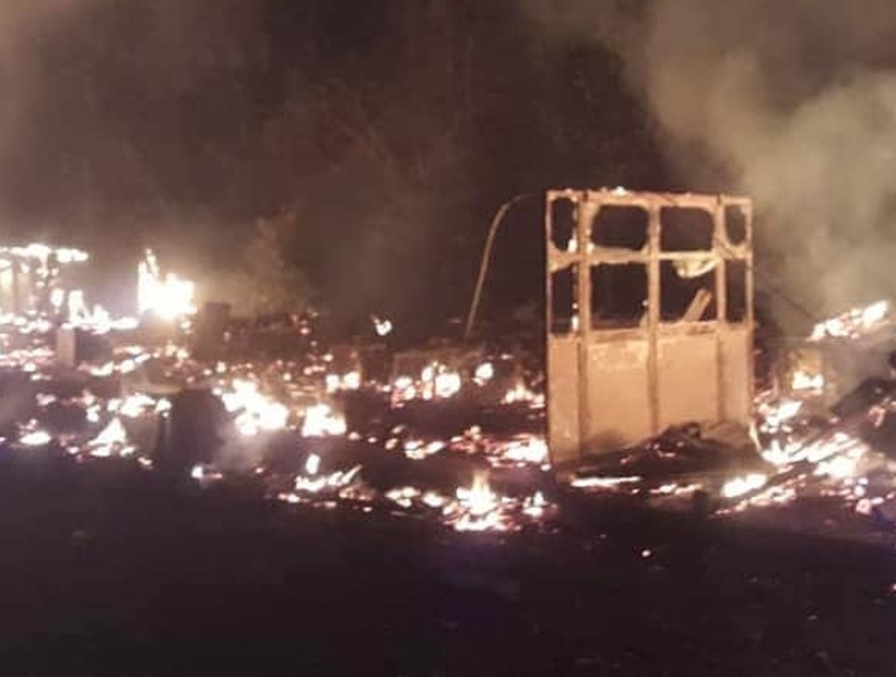 Interpusieron denuncia en Fiscalía por los incendios que destruyeron tres escuelas en la Provincia de Arauco