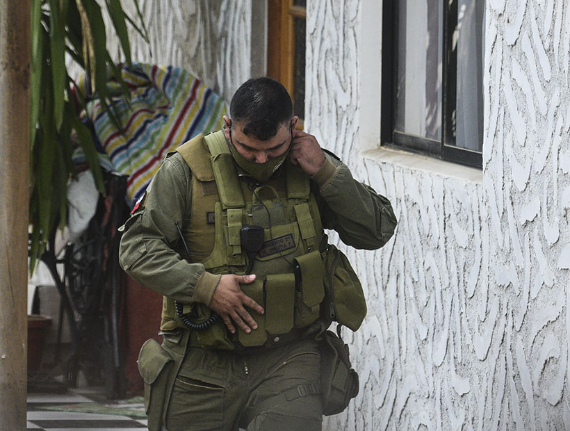[FOTOS] Personal del GOPE registró casa de familiar de Ámbar en Villa Alemana
