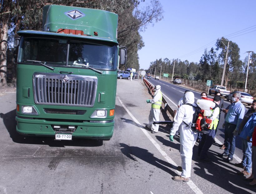 La Municipalidad de Santo Domingo habilitó una aduana sanitaria por el acceso sur a la comuna La Municipalidad de Santo Domingo habilitó una aduana sanitaria por el acceso sur a la comuna
