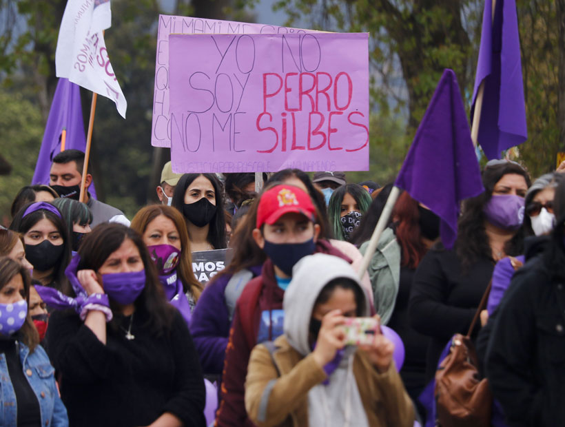 [GALERÍA]  Alerta morada: así fue la marcha por joven Pascale Alvarado en Puchuncaví
