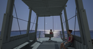 Nuevo mirador y escalera en Loncura esperan aportar al turismo de la zona