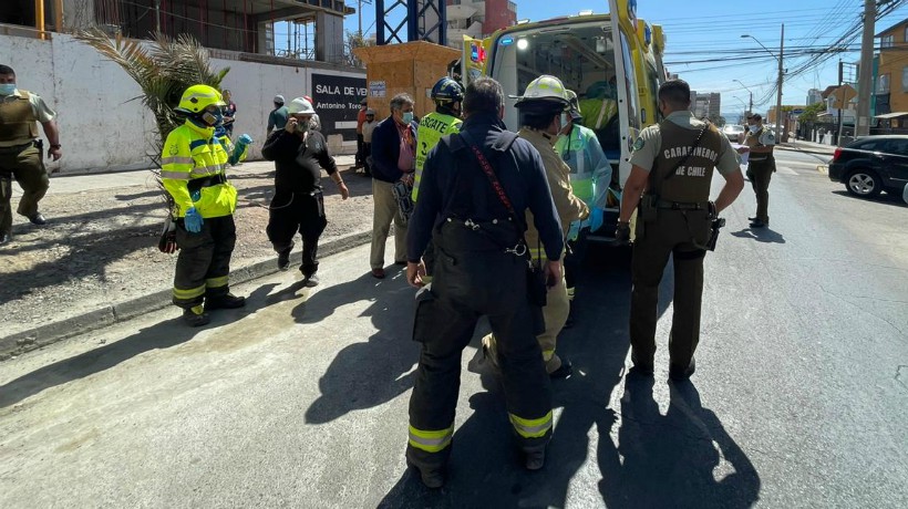 Trabajador Que Hab A Ca Do Desde El Tercer Piso De Una Obra En