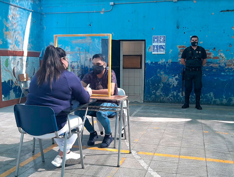 Con todas las medidas de seguridad se retomaron las visitas en la Cárcel de San Felipe Con todas las medidas de seguridad se retomaron las visitas en la Cárcel de San Felipe