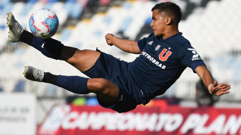 Nicolás Guerra es la gran novedad de la 'U' para el duelo con O'Higgins