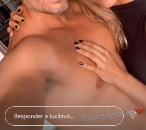 FOTO] Lucila Vit publicó la primera imagen junto Rafael Olarra ...