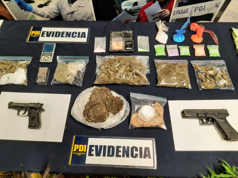 Operativo Antidrogas De Pdi Dej Cinco Detenidos En Paillaco Y Valdivia