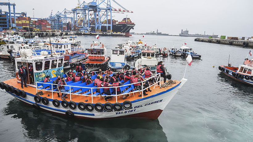 Dos tripulantes de un buque belga llegaron muertos a muelle en Valparaíso