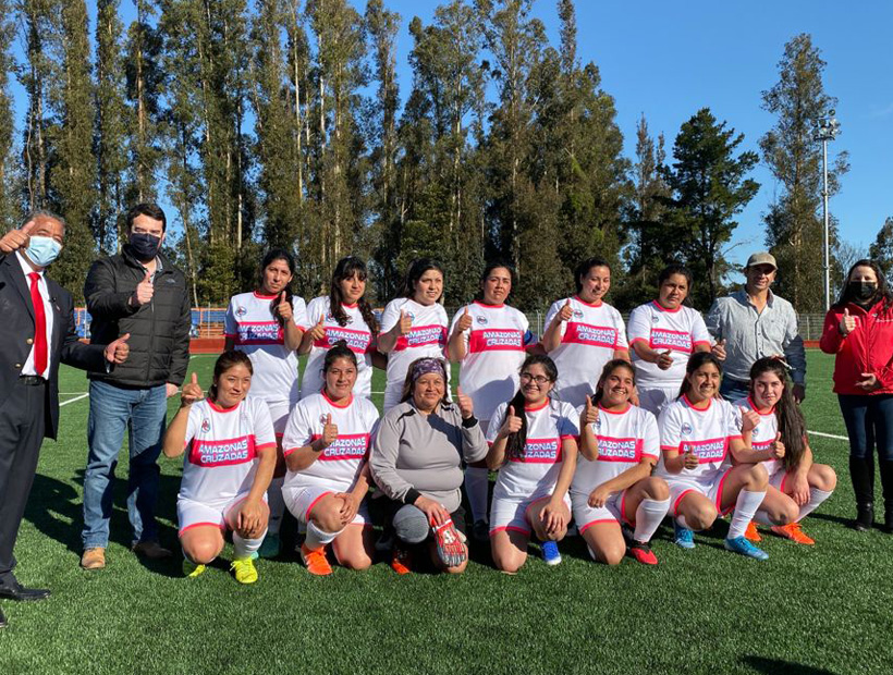 [FOTOS] Inauguran nuevo y moderno estadio en Collipulli