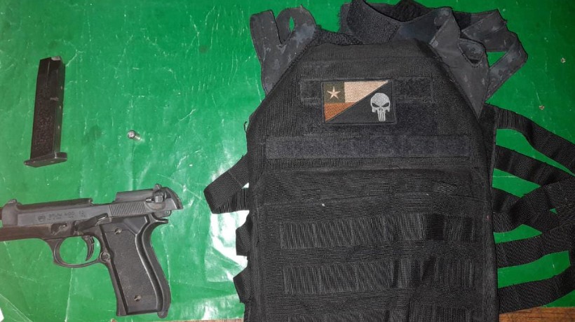 Menor de edad es detenido tras ser sorprendido con un arma de fuego ...