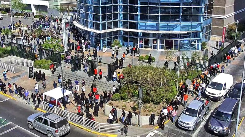 Evacuan a usuarios del Mall Plaza de Antofagasta por simulacro