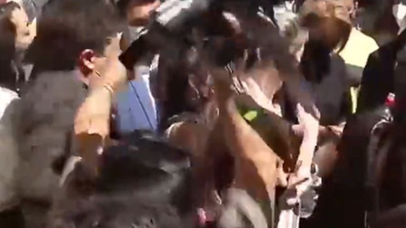 "Cuchillo" Eyzaguirre por agresión a miembro del comando de ME-O: "Fue una defensa del camarógrafo"