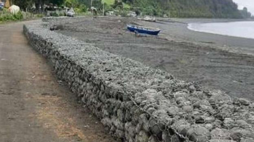 Finalizan obras en borde costero de isla Chaulinec