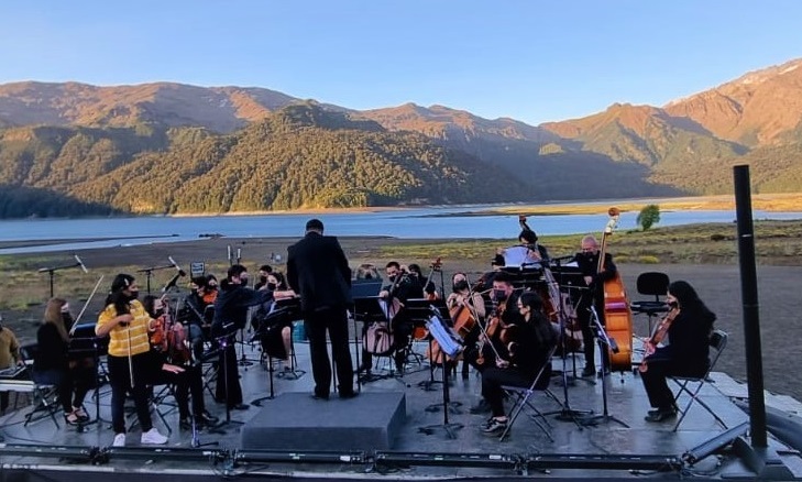 Realizan Concierto Sinfónico En El Parque Nacional Conguillío