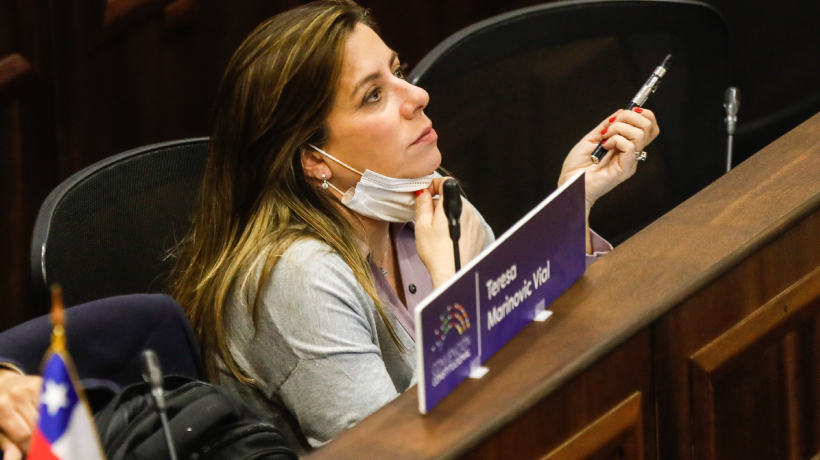 [VIDEO] Teresa Marinovic generó revuelo tras insultar a la Convención y a sus integrantes