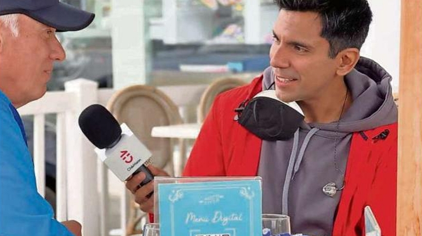 JP Queraltó y sus despachos: "Se ha transformado en un fenómeno porque pasan cosas insólitas al aire"