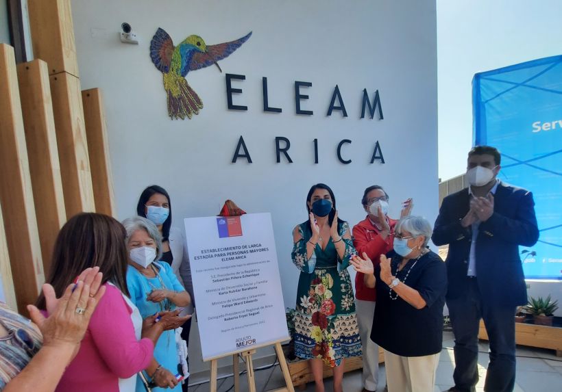 Ministra de Desarrollo Social inauguró el primer ELEAM de Senama en Arica