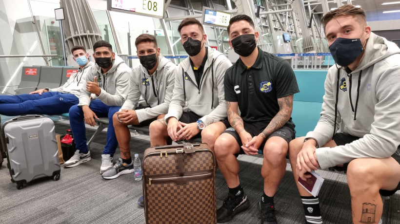 Everton ya emprendió vuelo a Venezuela para jugar Copa Libertadores