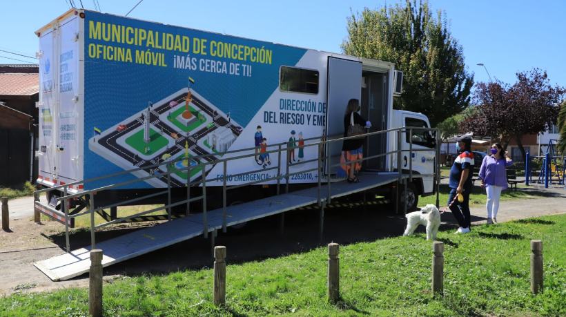 Municipalidad dispone puntos presenciales y móviles para el pago del permiso de circulación en Concepción
