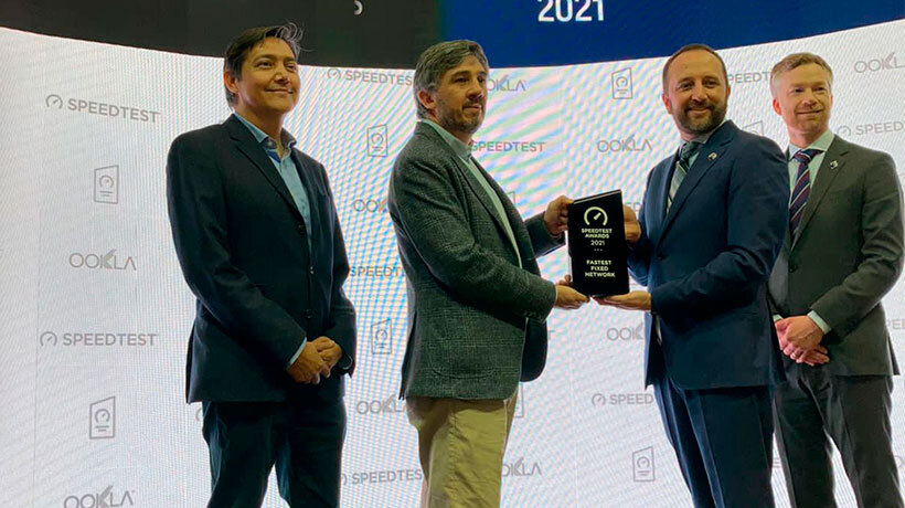Movistar lidera ranking de velocidad de fibra óptica y Entel cierra la lista