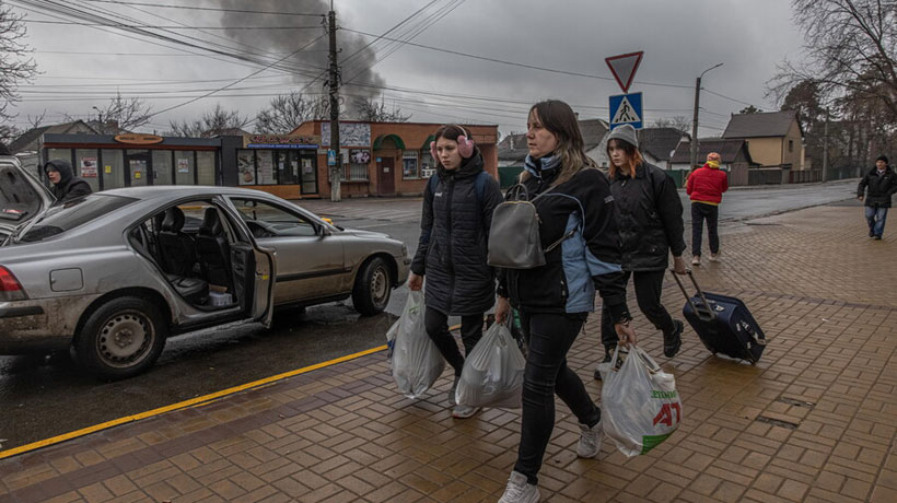 Refugiados por la guerra en Ucrania ya ascienden a 1,7 millones
