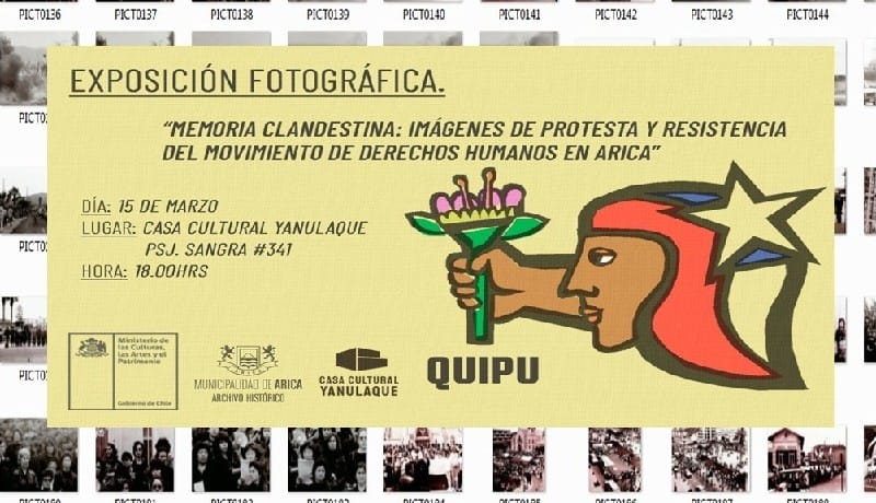 Exposición Fotográfica de la Dictadura en Arica se presenta este Martes Exposición Fotográfica de la Dictadura en Arica se presenta este Martes