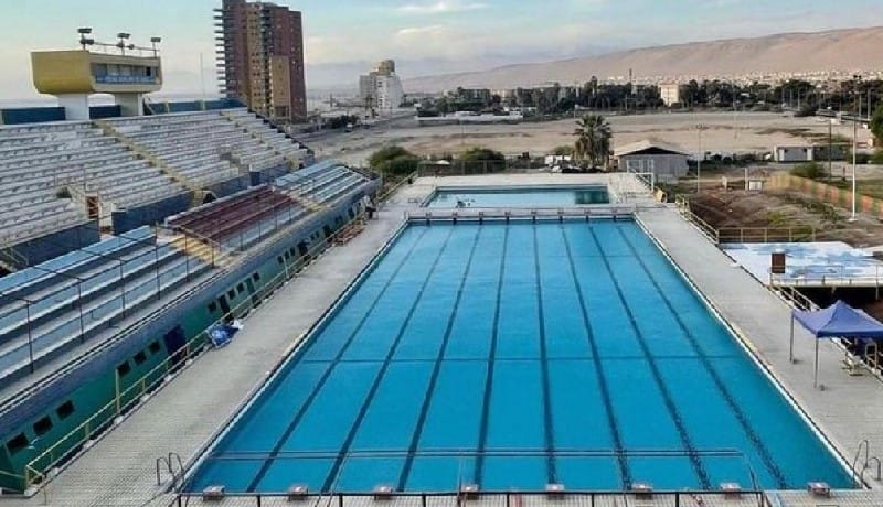La Moderna Piscina Olímpica de Arica se transformó en Monumento Nacional La Moderna Piscina Olímpica de Arica se transformó en Monumento Nacional