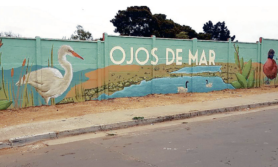 Población Holanda de Bellavista cuenta con nuevo mural sobre patrimonio natural local