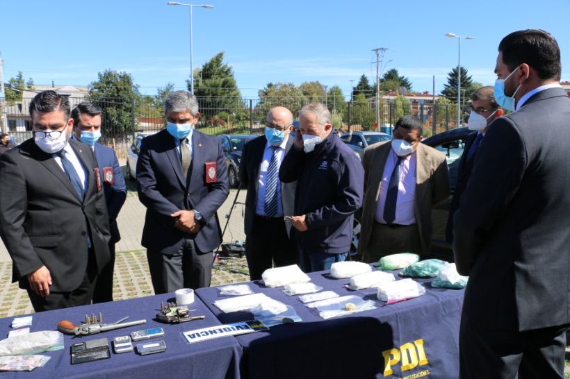 Decomisan droga por más de 117 millones de pesos en Valdivia: hay nueve  detenidos