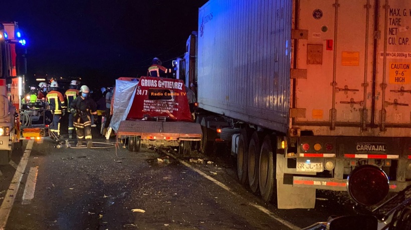 Dos Fallecidos Dej El Choque De Dos Camiones En La Ruta Que Une Los