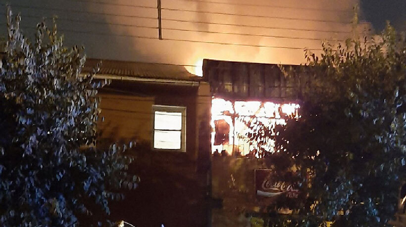 Incendio destruyó el Casino Social Cosmopolita
