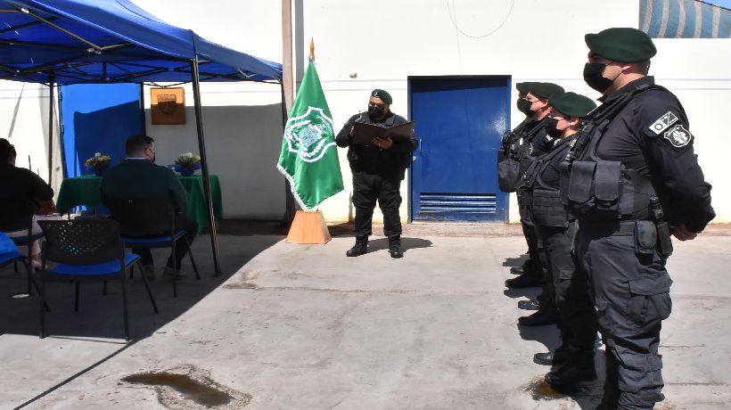 Con ceremonia despiden a “Eros” el can de Gendarmería del Complejo Penitenciario de Alto Hospicio