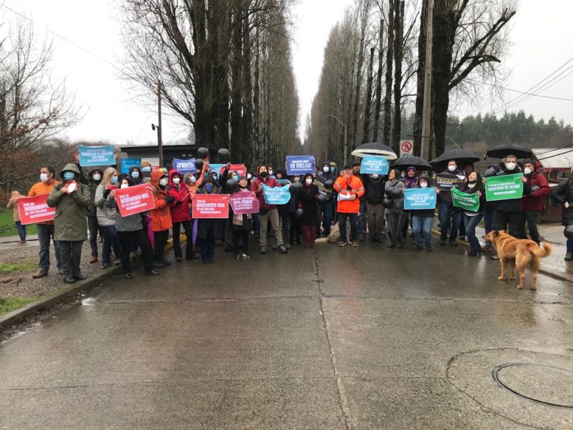 Sindicato De Docentes De La Uach Se Manifestaron Por Mejores