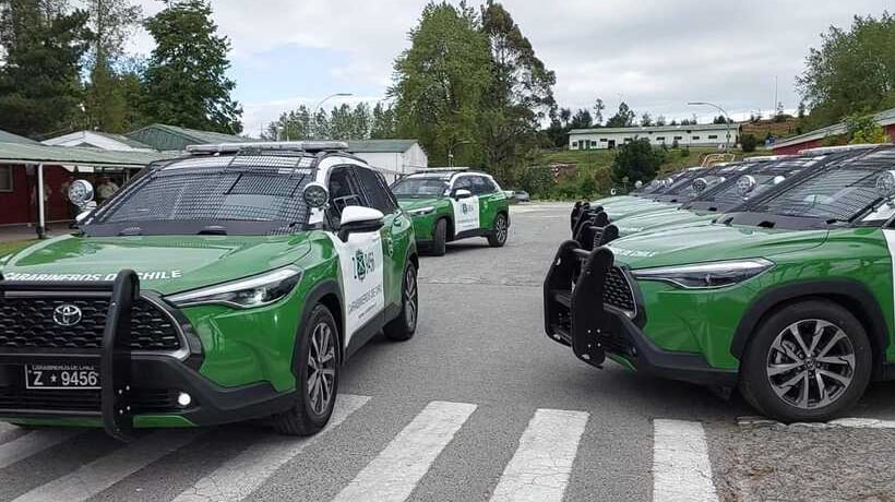 Carabineros De Osorno Recibe Nuevas Patrullas Como Parte Del Plan De