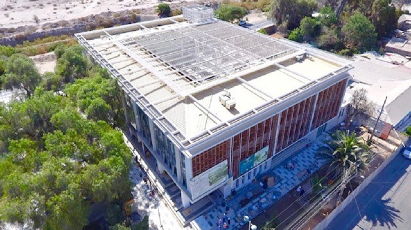 Un 99% de avance presentan las obras del nuevo Edificio Municipal de Tierra Amarilla